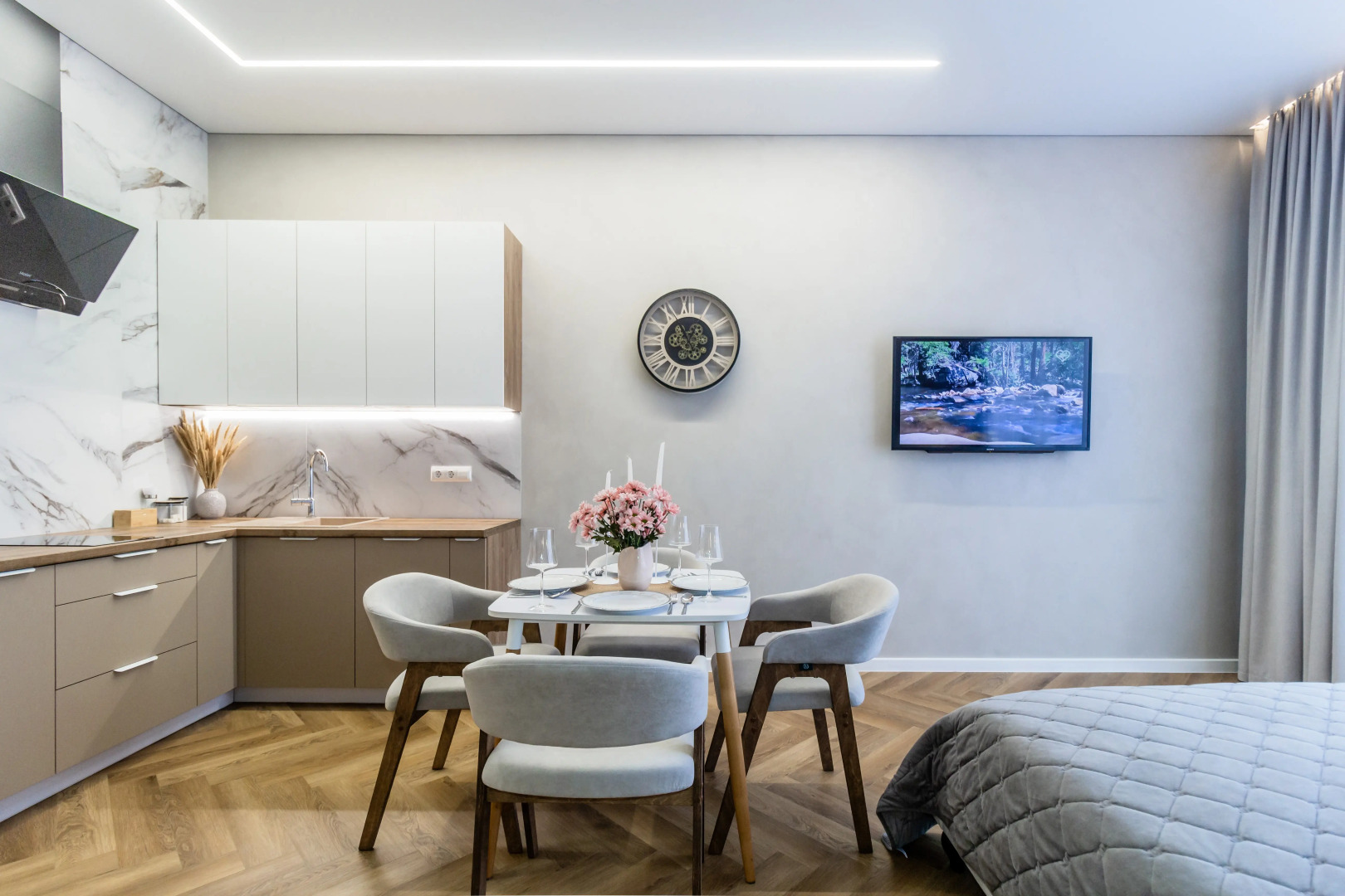 Апартаменты Студия с видом на море