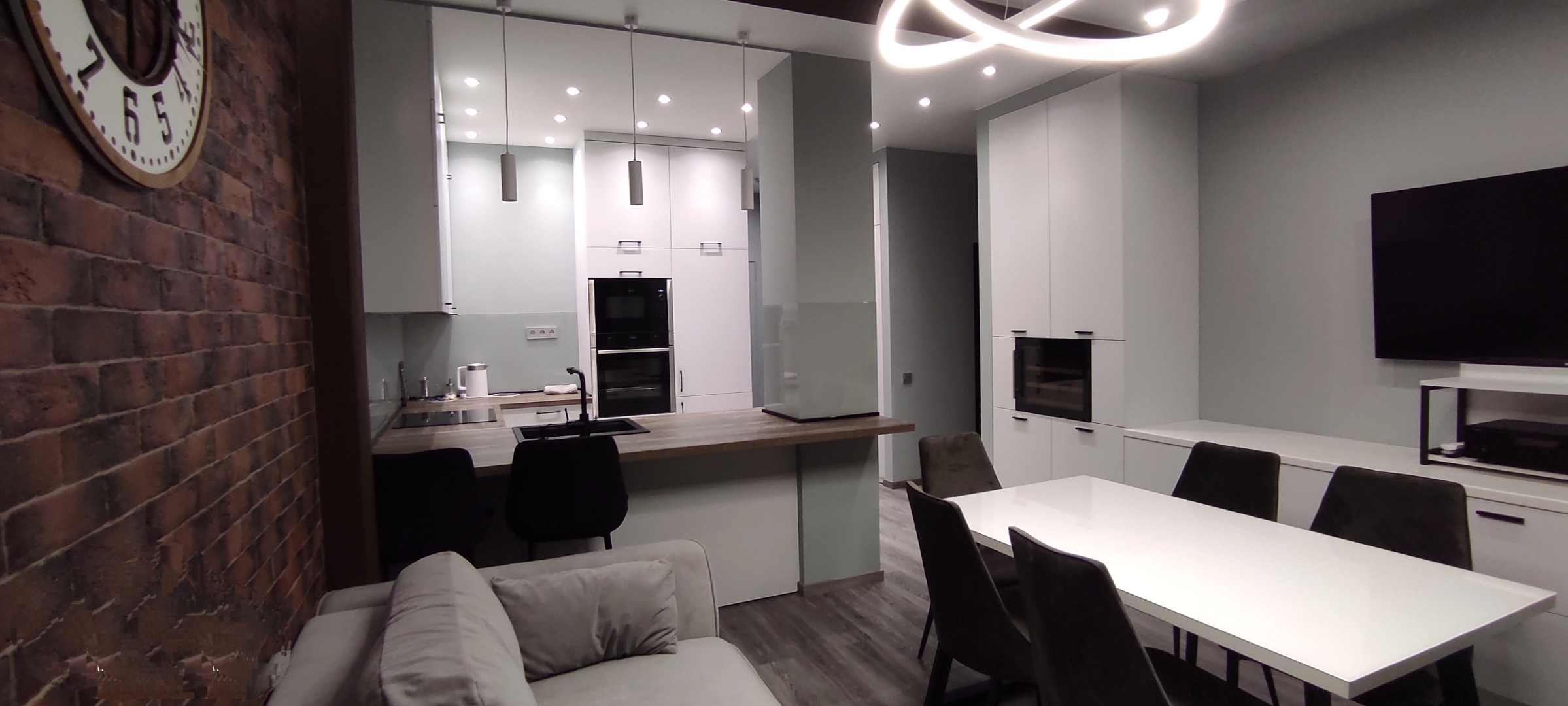 Апартаменты Охта Парк Adventure Де Люкс с сауной