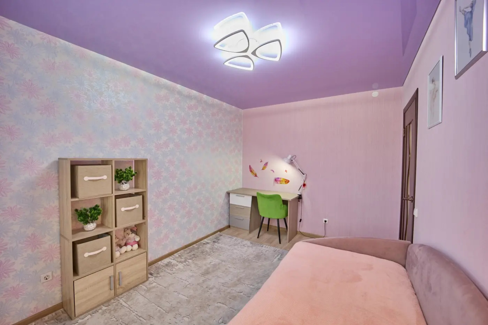 Квартира Просторная 2Комнатная с Видом на Город