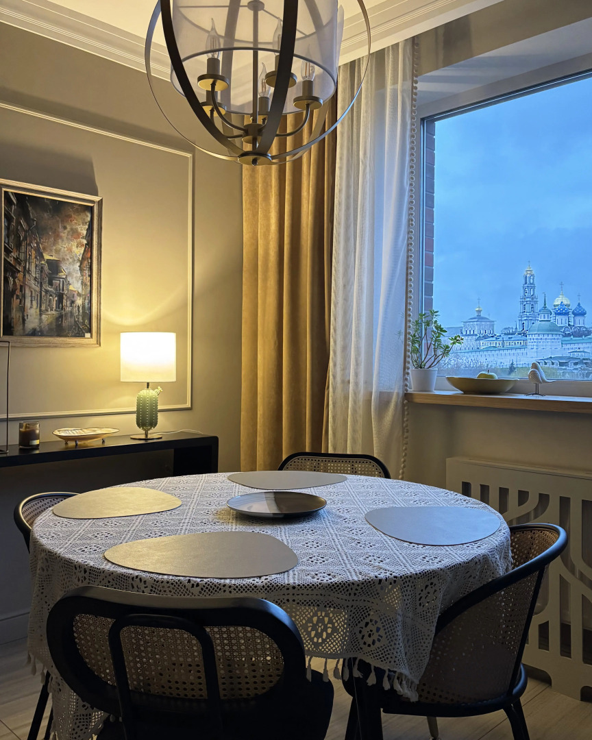 Апартаменты Элегантные с Панорамным Видом