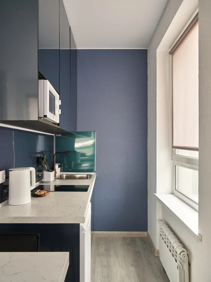 Апартаменты Уютная новая студия у метро Спартак