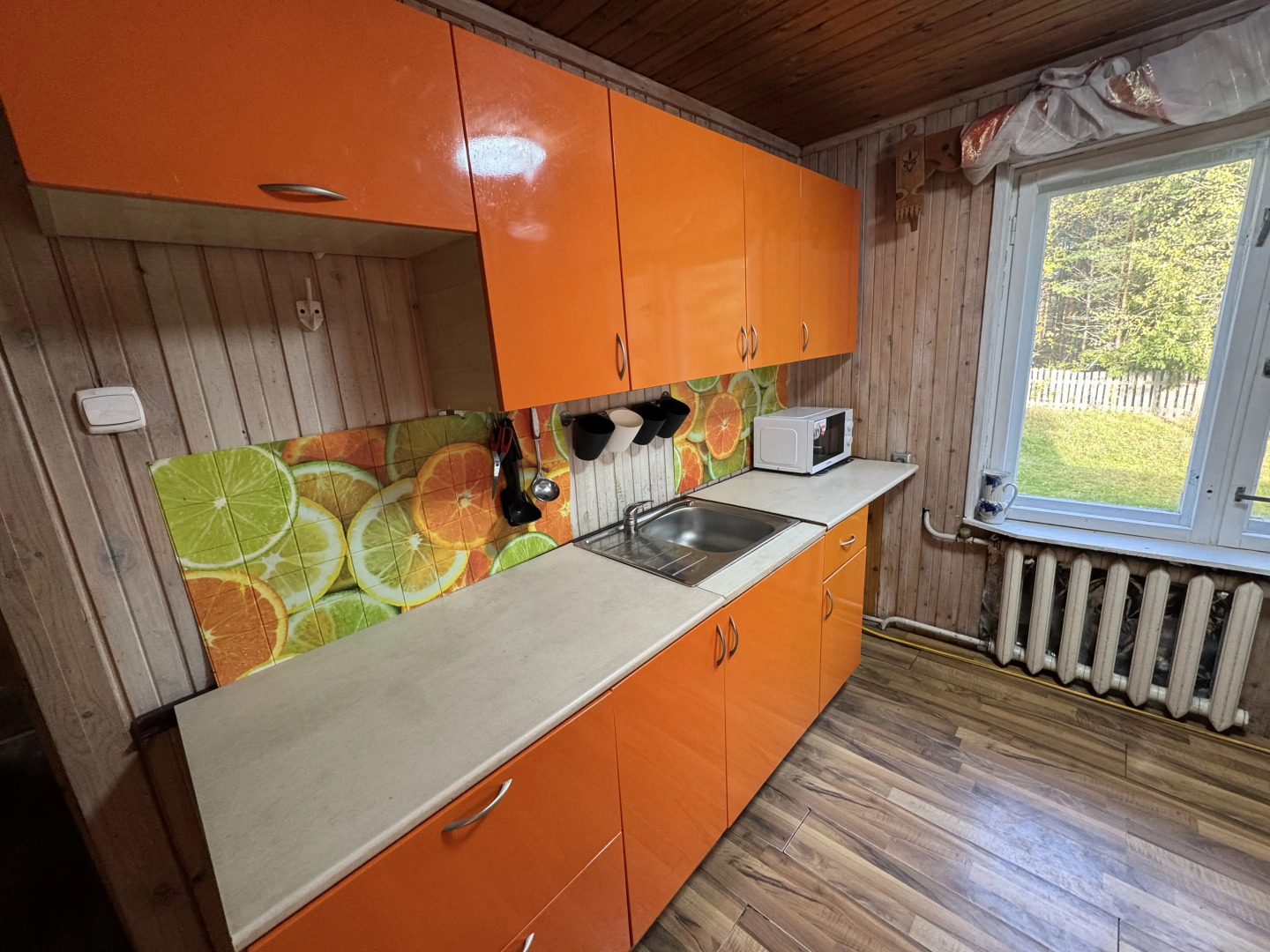 Частный дом Ретро-дача в Карельской деревне