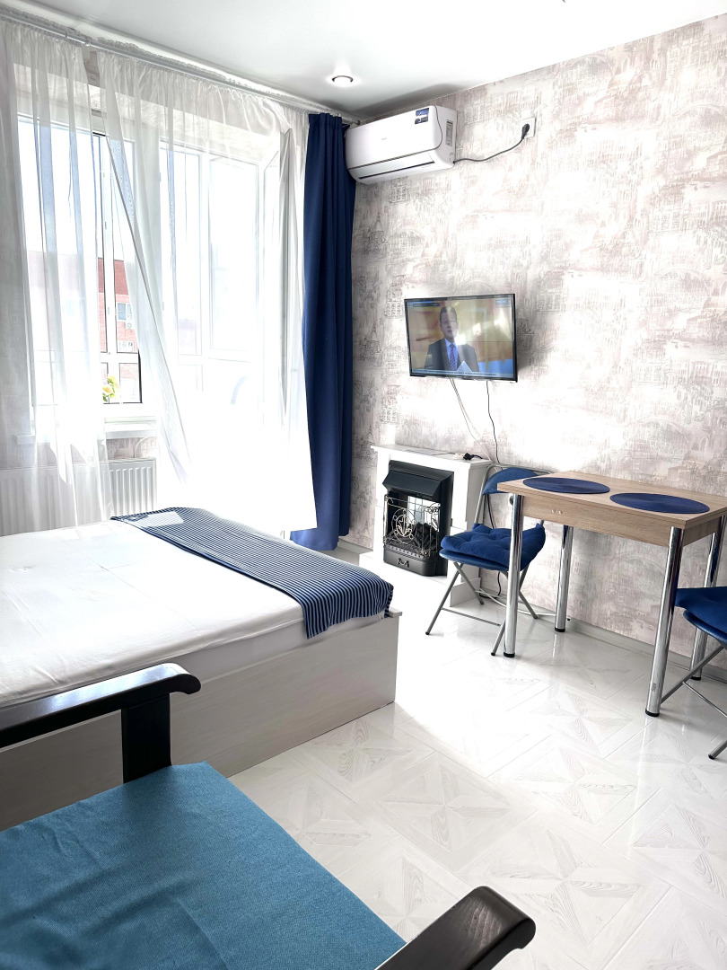 Квартира студия с панорамным видом в районе парка Галицкого и стадиона ФК Краснодар