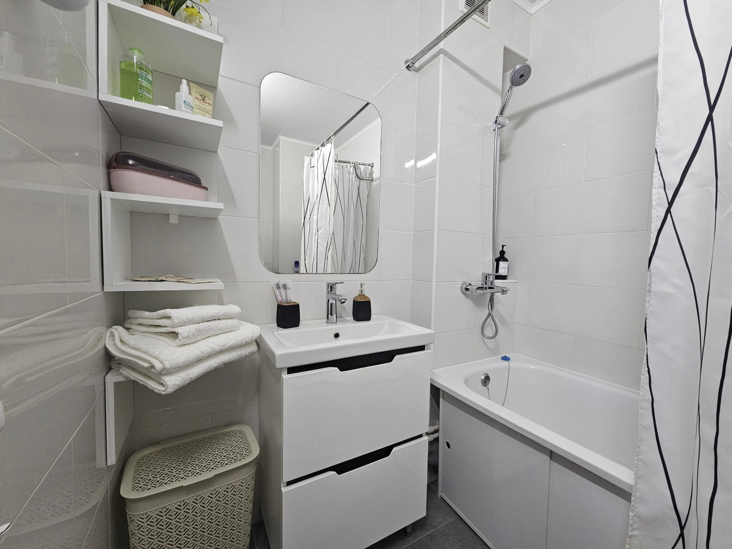 Квартира Khadi_Home в элитном ЖК Прогресс рядом с Комсомольской Набережной