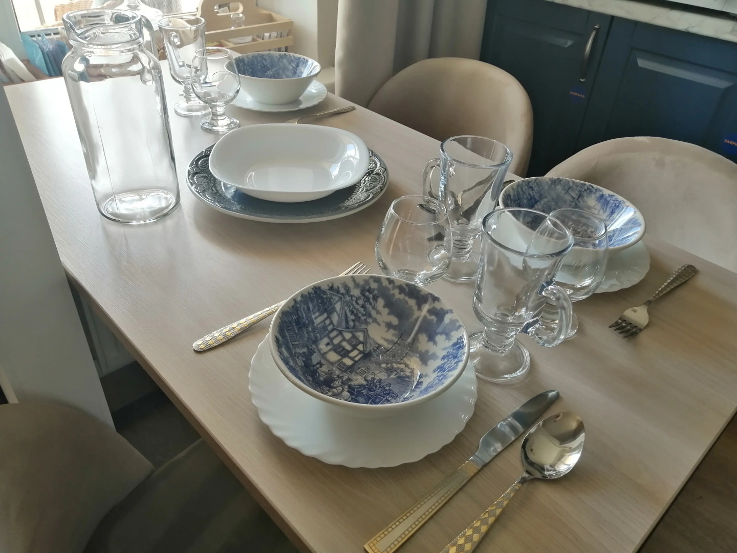 Квартира Студия с видом на город