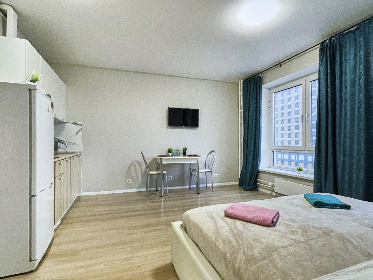 Апартаменты Просторная студия на двоих