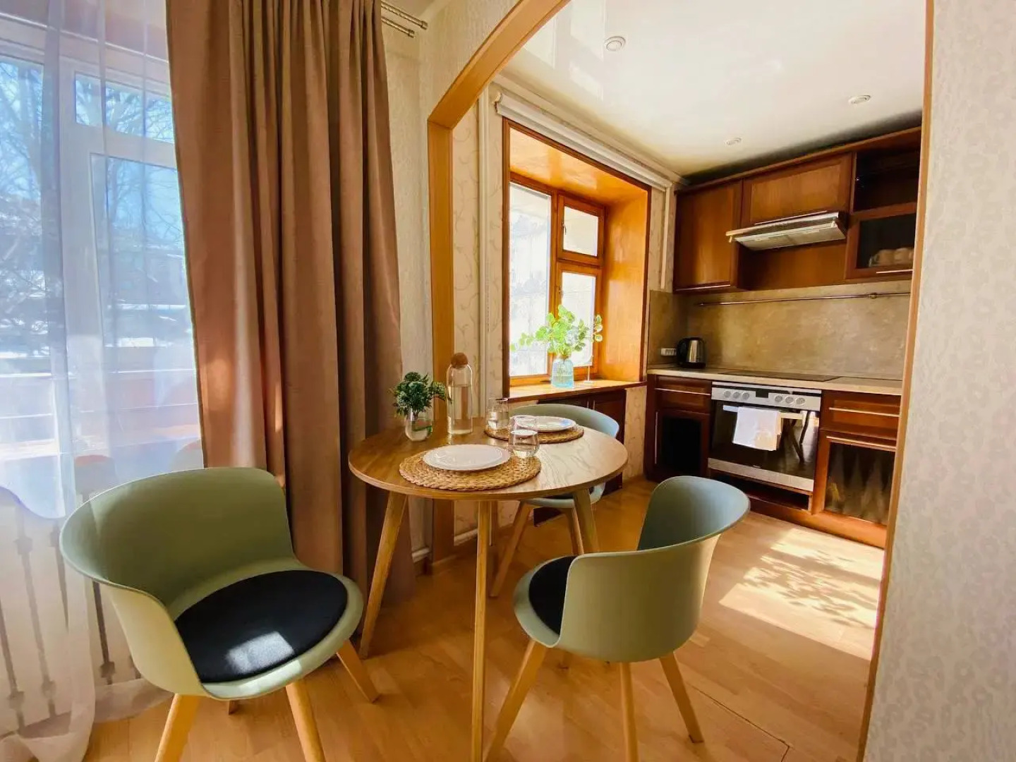 Апартаменты Двухкомнатные апартаменты 50 лет Октября 9/6