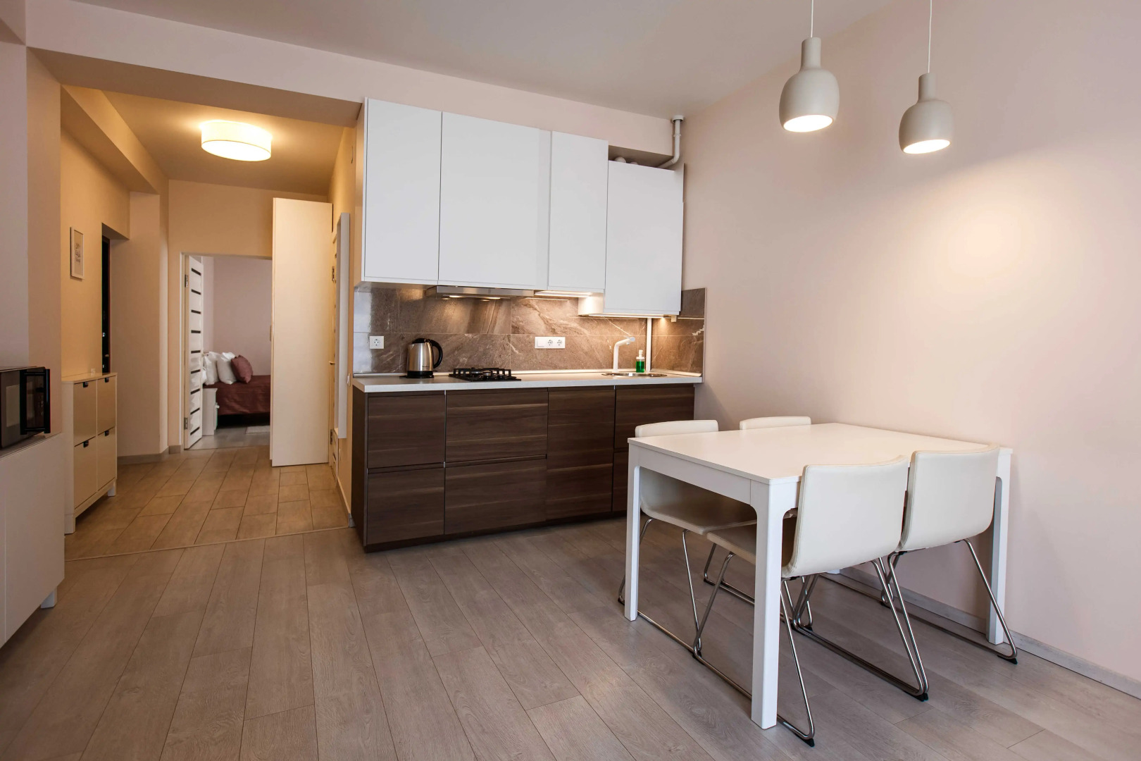 Апартаменты Комфорт с отдельной спальней и балконом