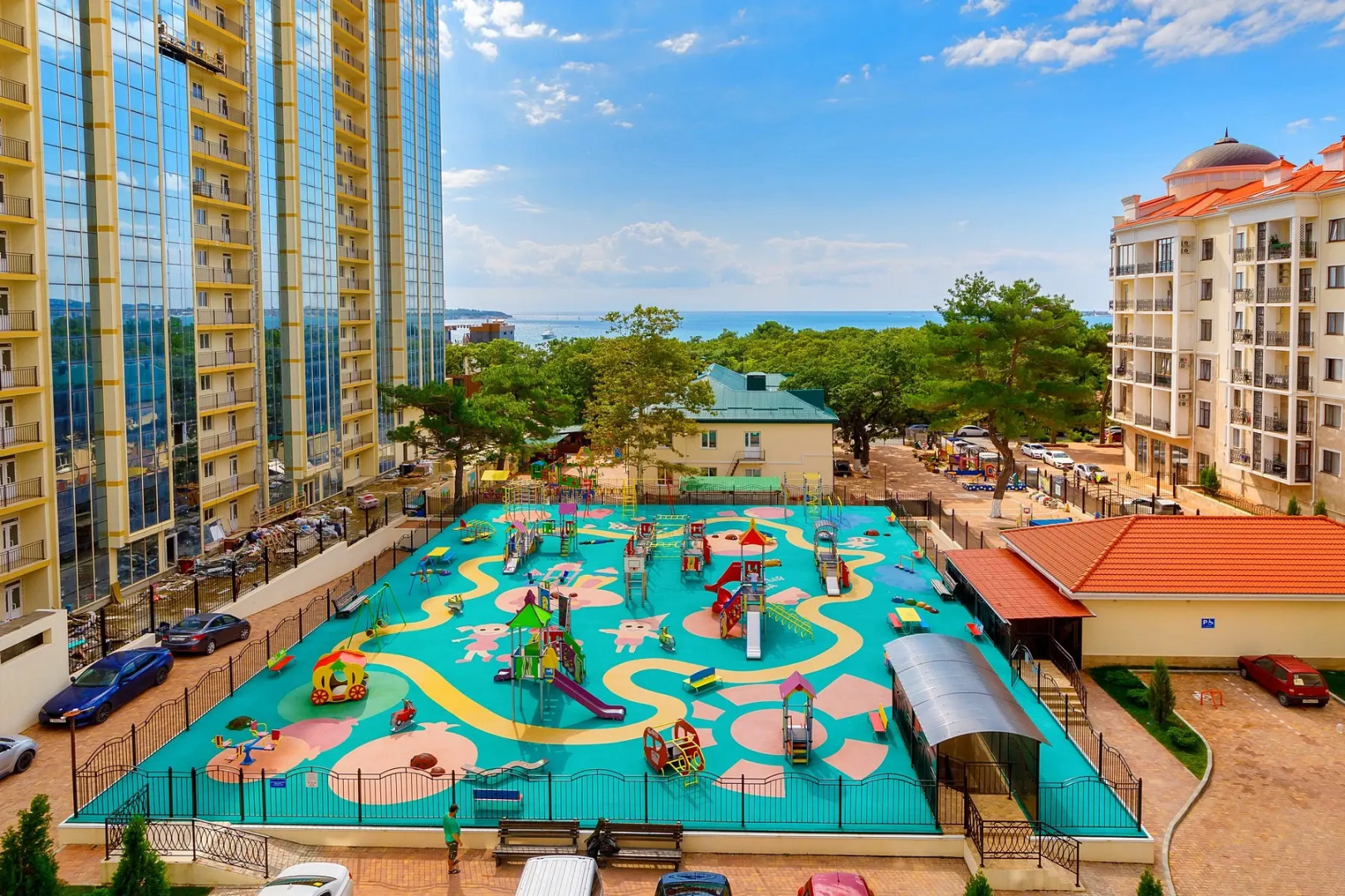 Апартаменты с балконом и видом на горы Sea Breeze & SPA