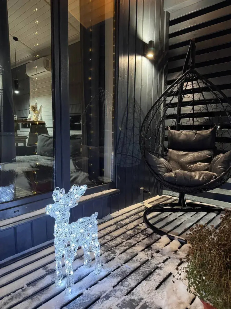 Частный дом Уютный дом в стиле барнхаус, с сауной, недалеко от реки