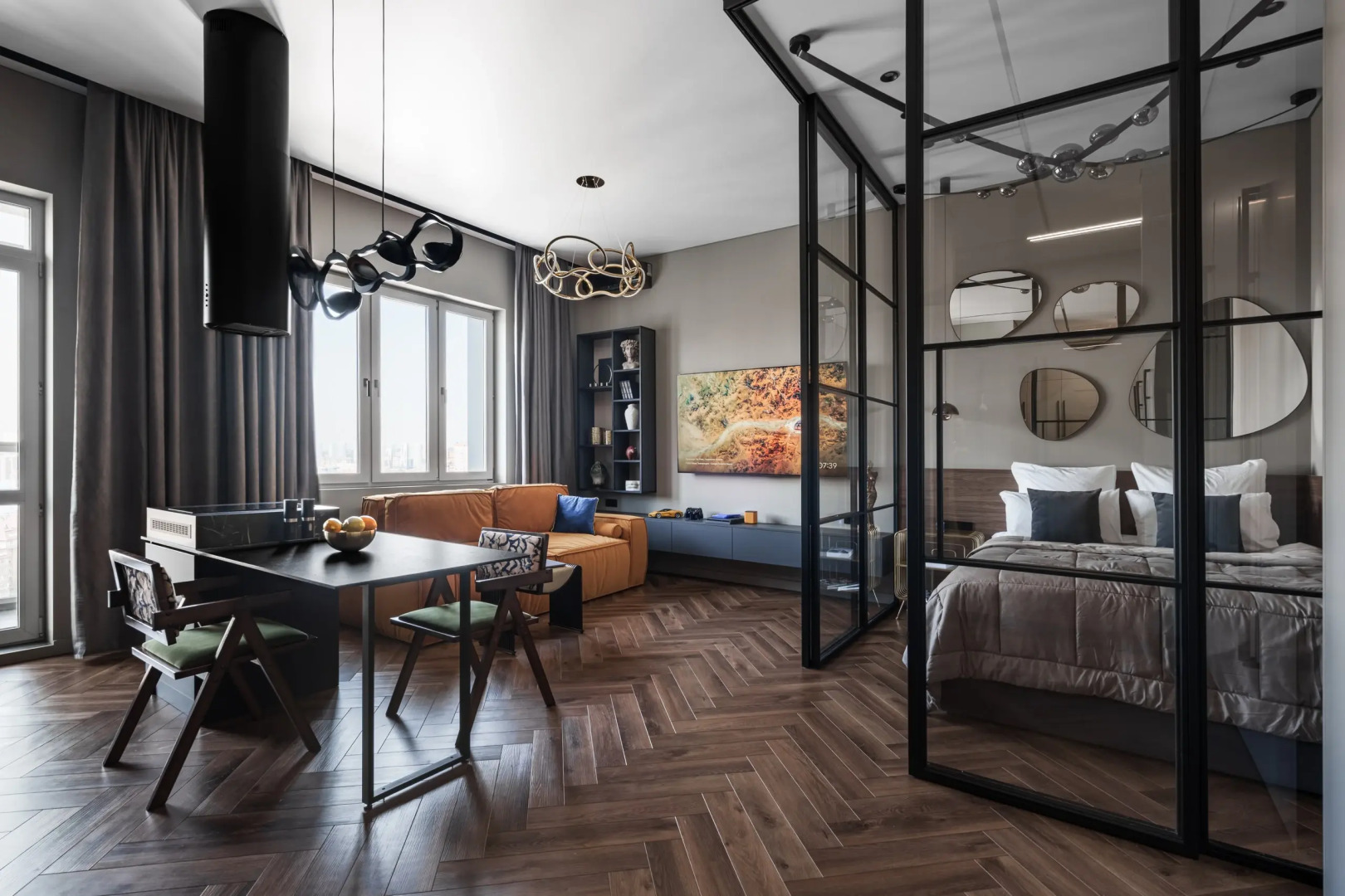 Квартира Nesterov - Роскошный дизайнерский Пентхаус