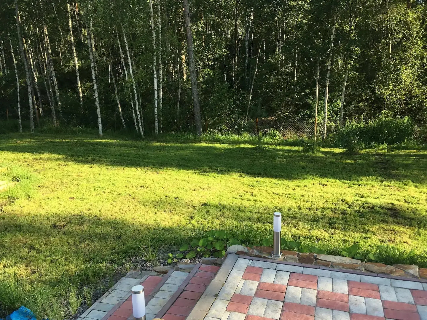 Дом с баней и камином