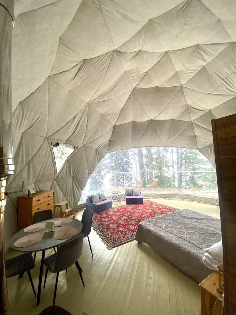 Глэмпинг Атмосфера