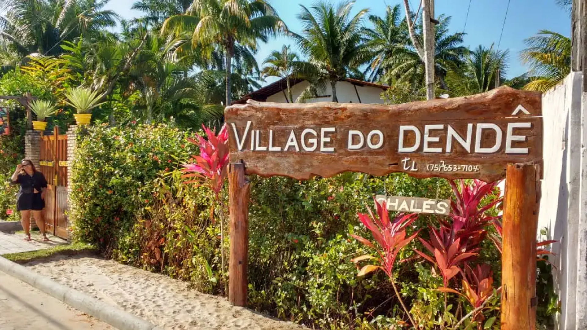 Отель Village do Dendê Garden Guesthouse and Bungalows