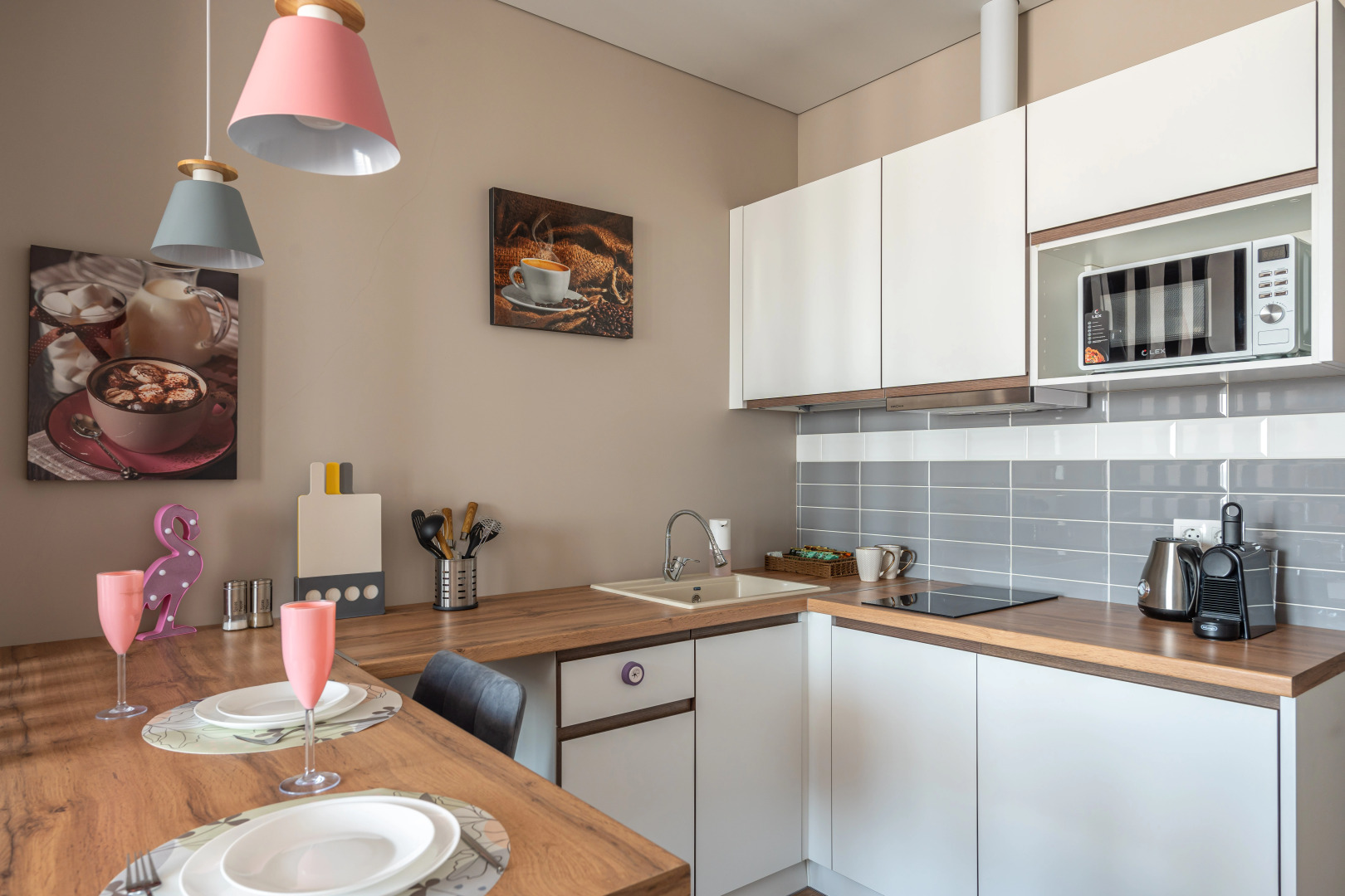 Квартира с видом на горы