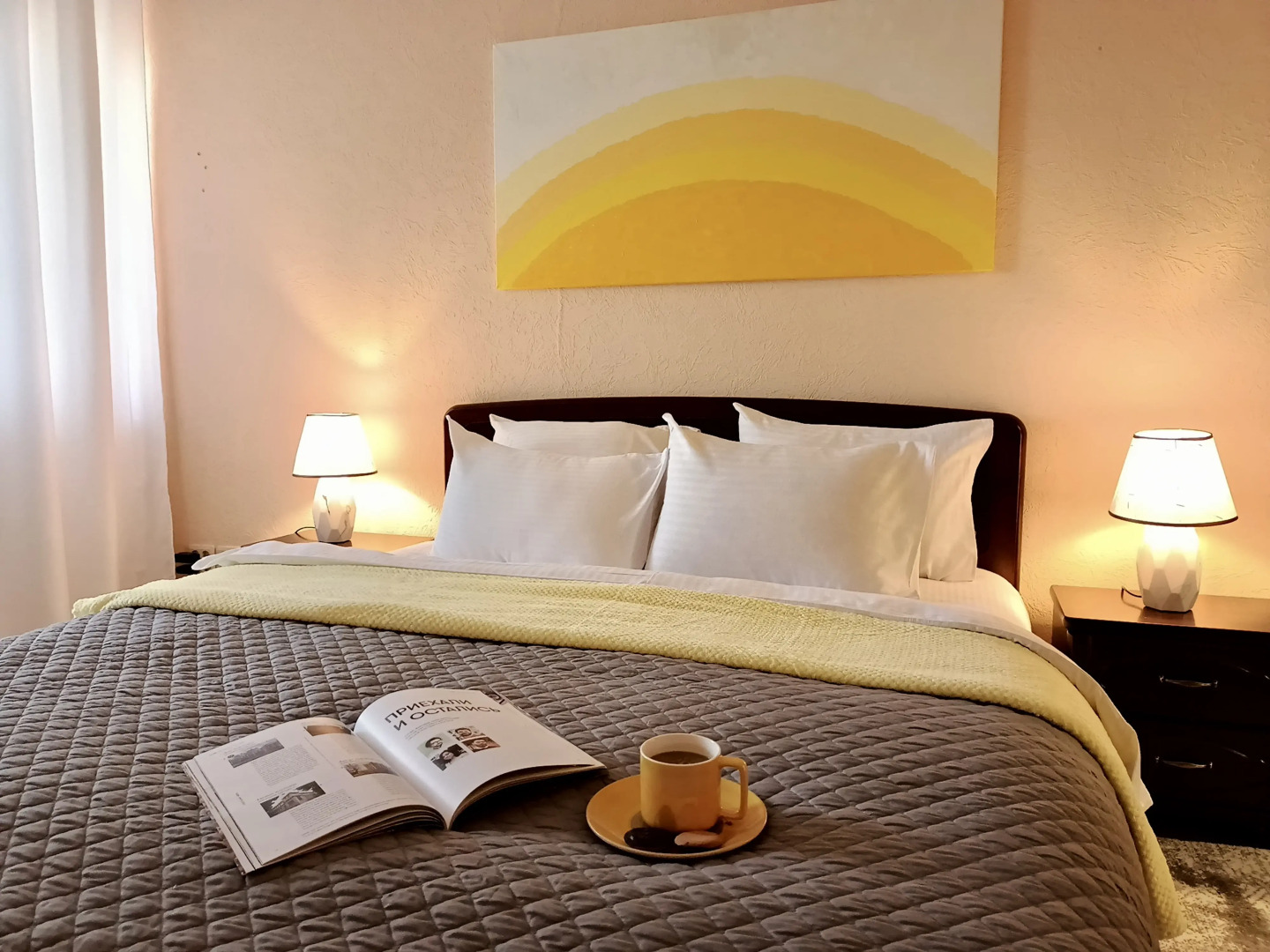 Апартаменты Sunny сети DeNewHome у площади Ленина