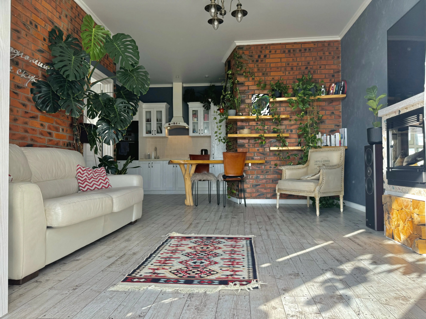 Квартира видовая с камином