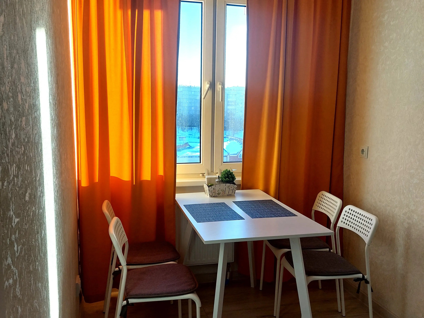 Квартира Olivinn в новом доме на 10 этаже