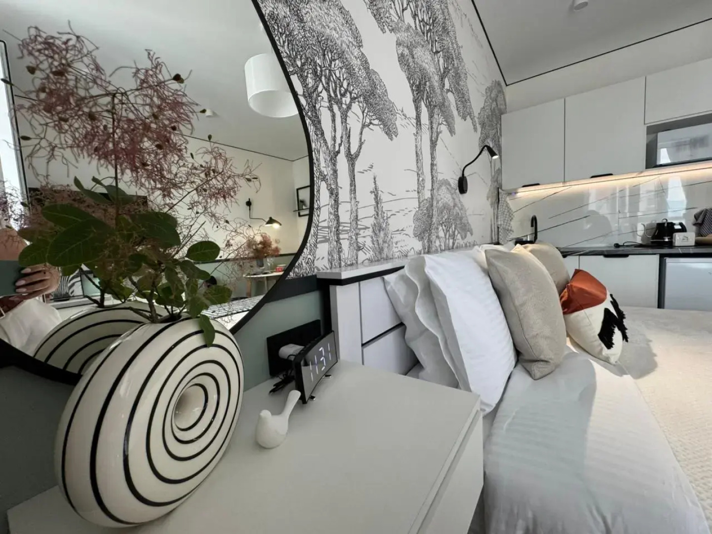 Квартира Стильная Cтудия на Куникова 47 г