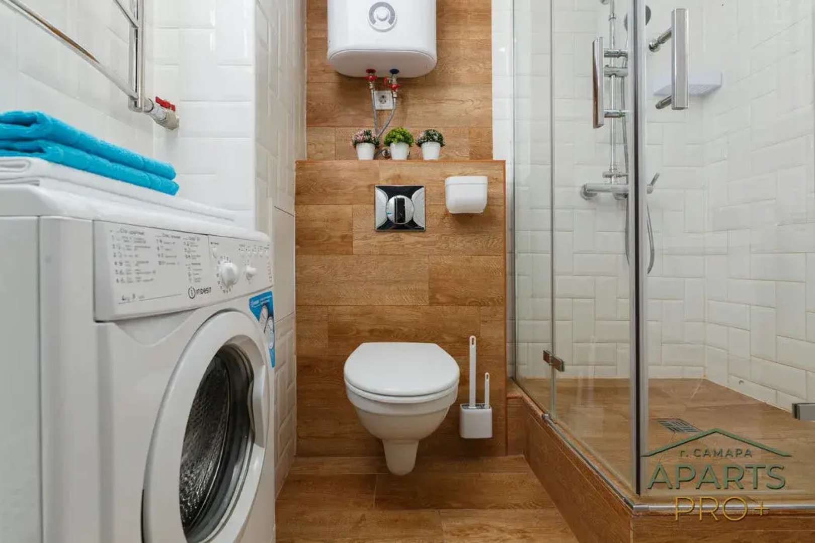 Квартира Aparts Pro Просторная 1-ком в Новом ЖК Сокол на 2 Этаже