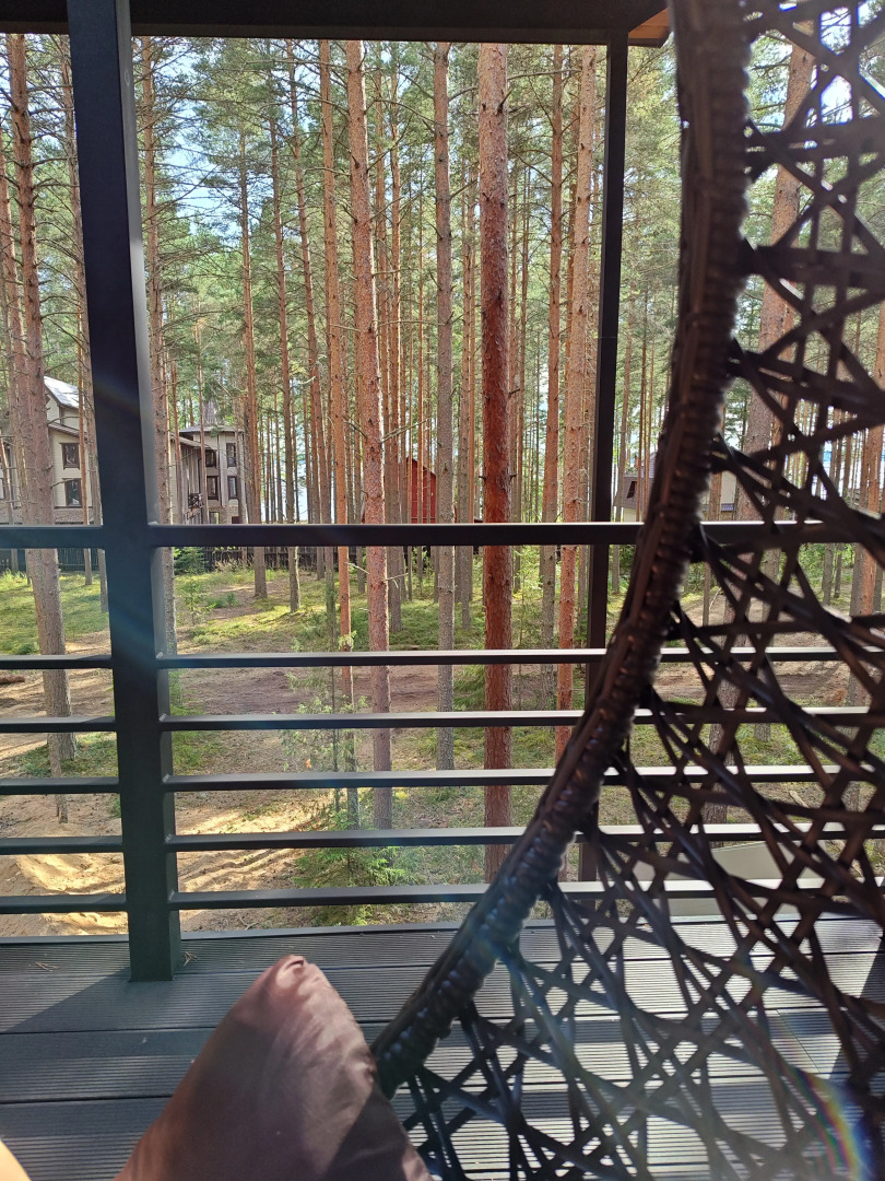 Частный дом Уютный красивый дом в лесу на озере Волго ( Селигер)