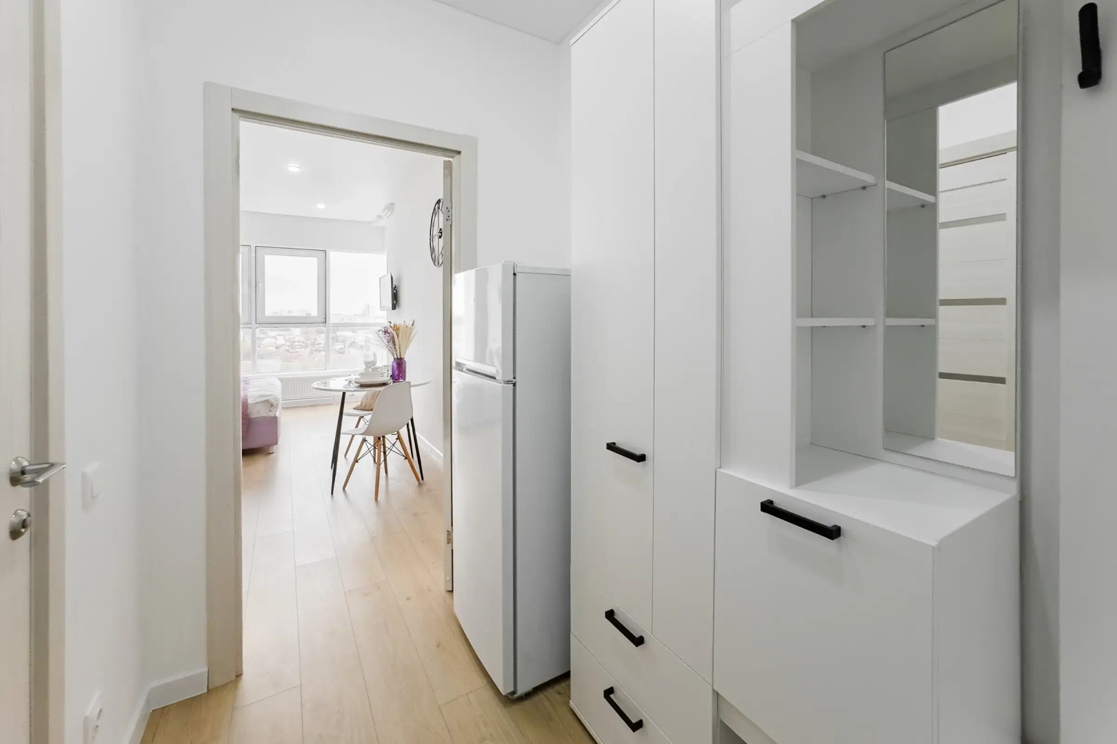 Квартира на 24 этаже с панорамным видом на две реки