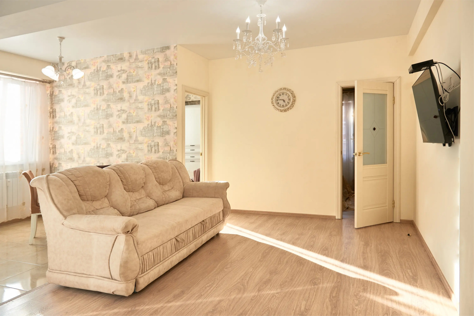 Двухкомнатные апартаменты в центре