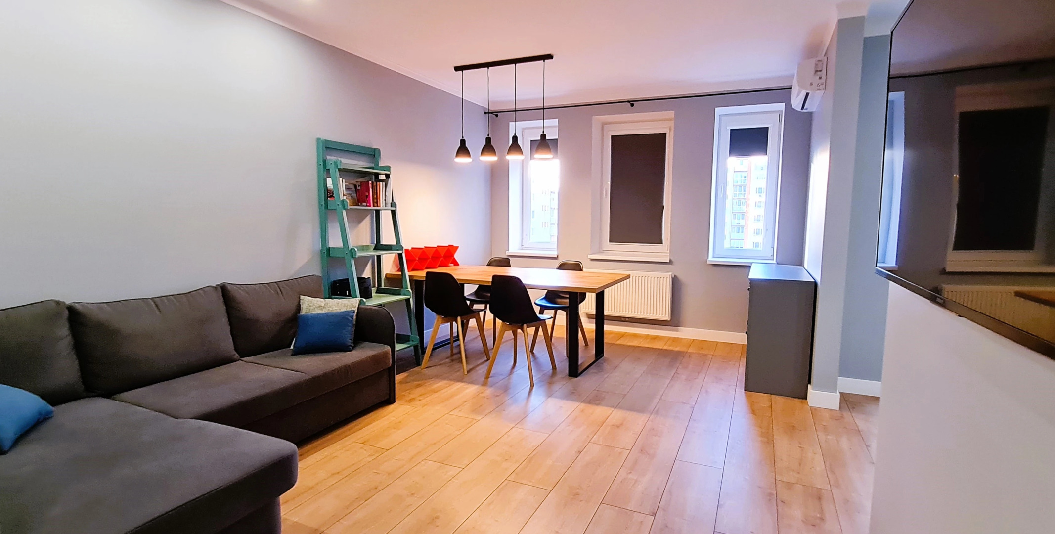 Квартира Светлая Евродвушка