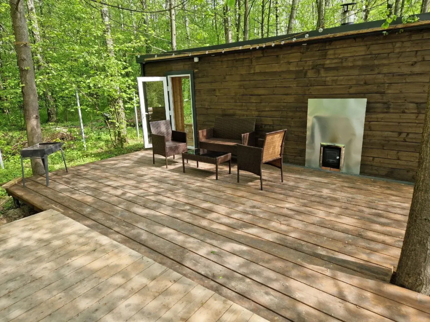 Шале в лесу