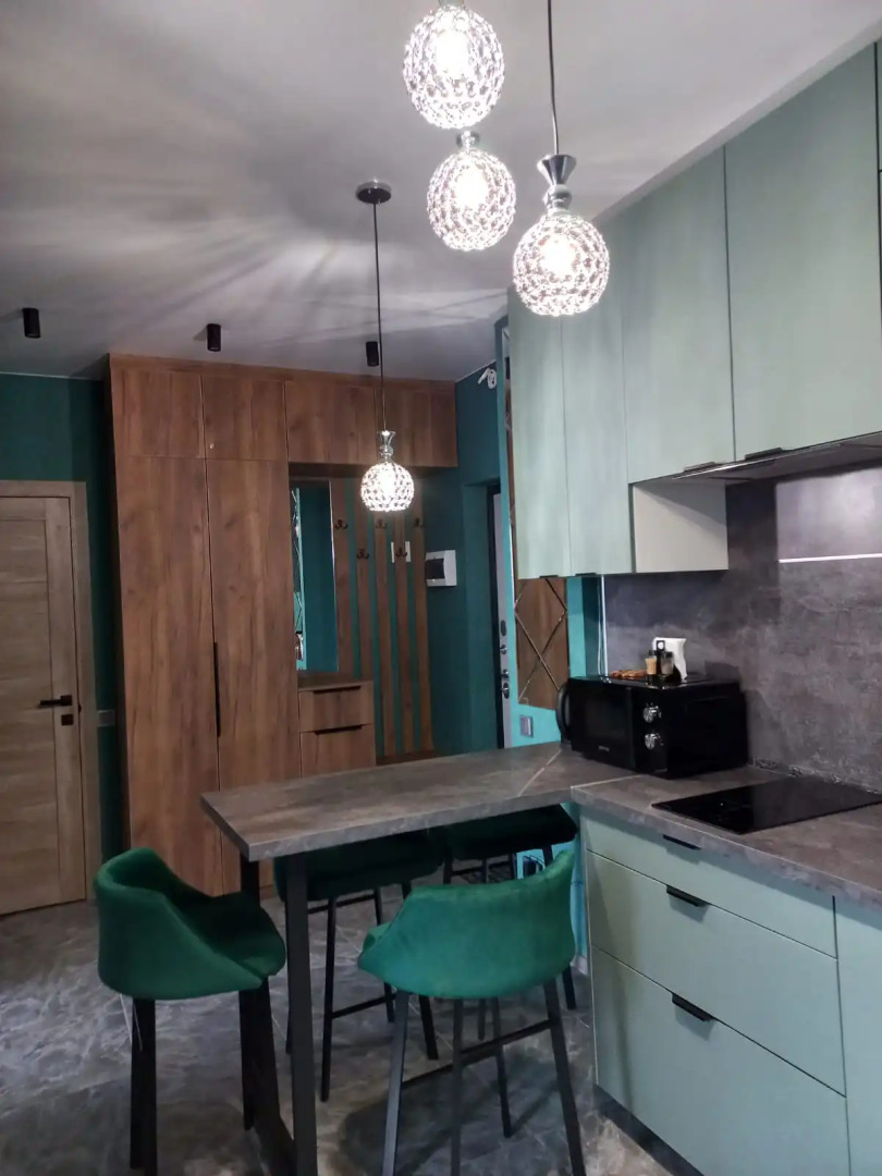 Квартира с видом на часы 12 этаж