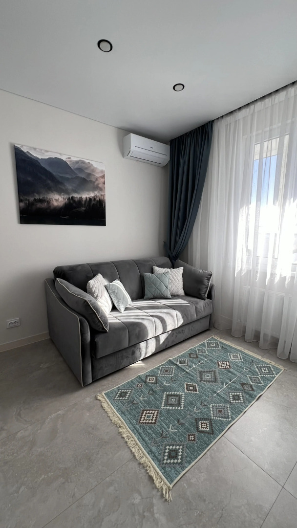 Квартира Студия с Видом на Горы в ЖК Яблоневый