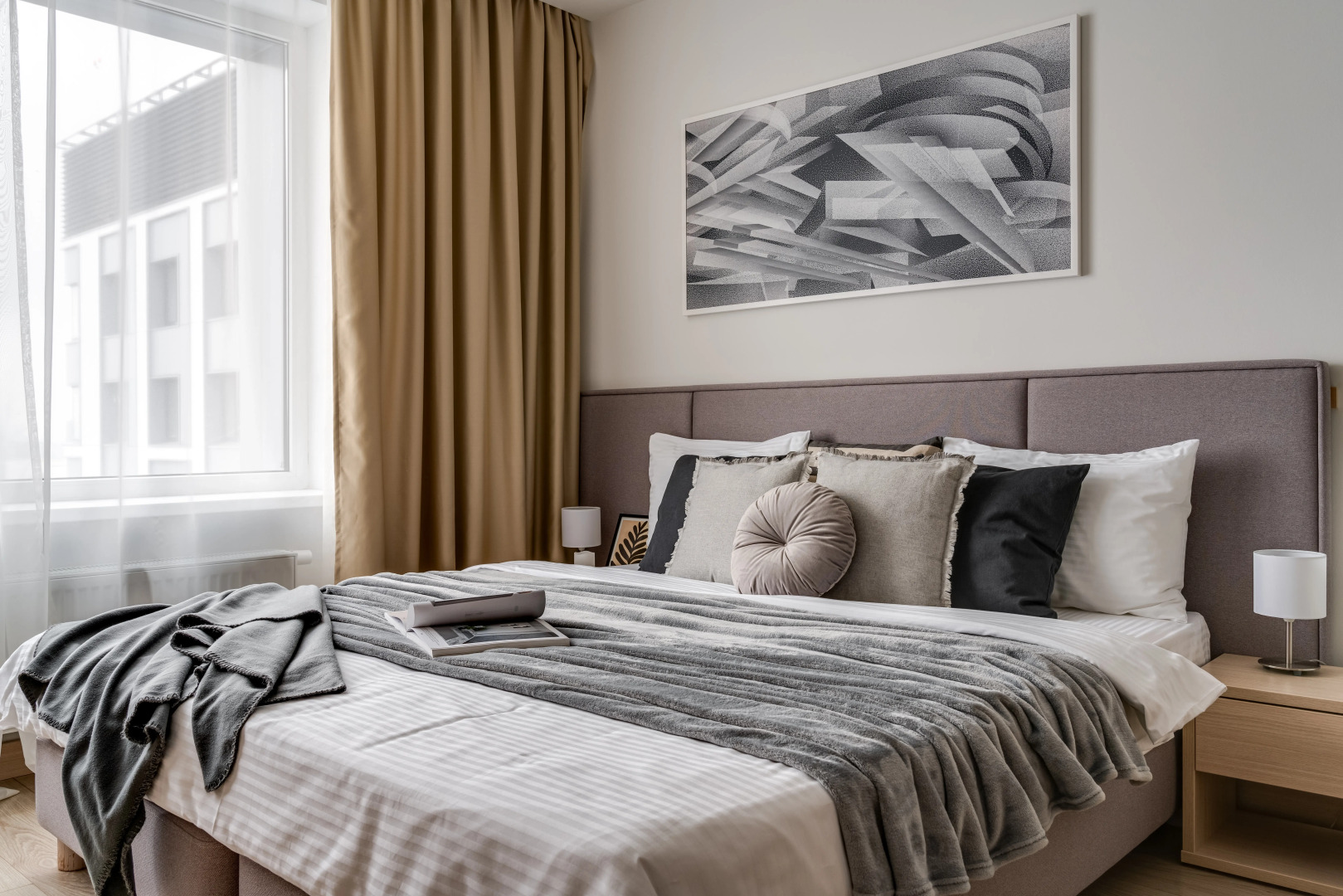 Апартаменты Grey Apartment с видом на город