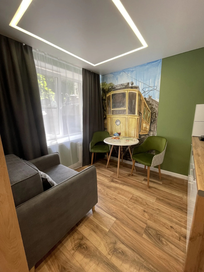 Апартаменты Зелёная студия и точка