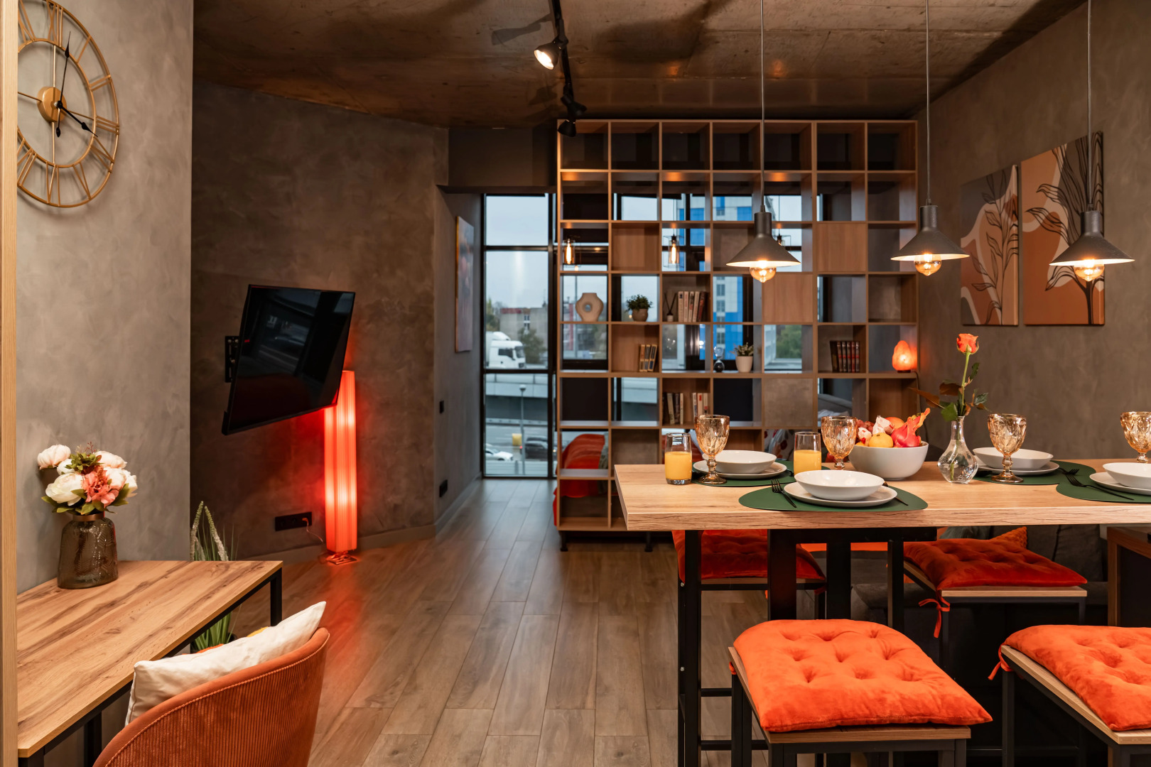 Апартаменты Sky Inn Color Orange