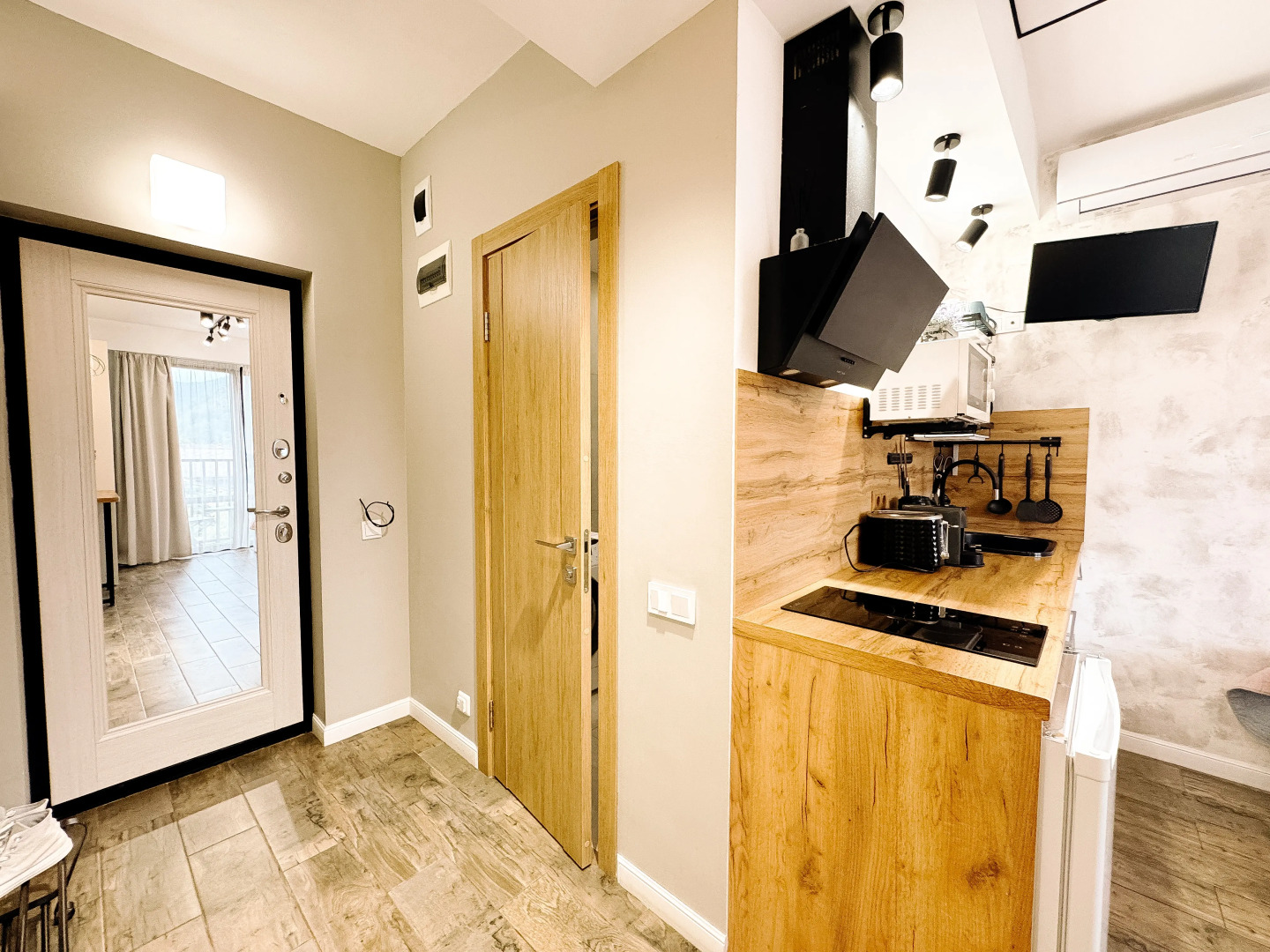 Квартира Студия 14 с видом на горы