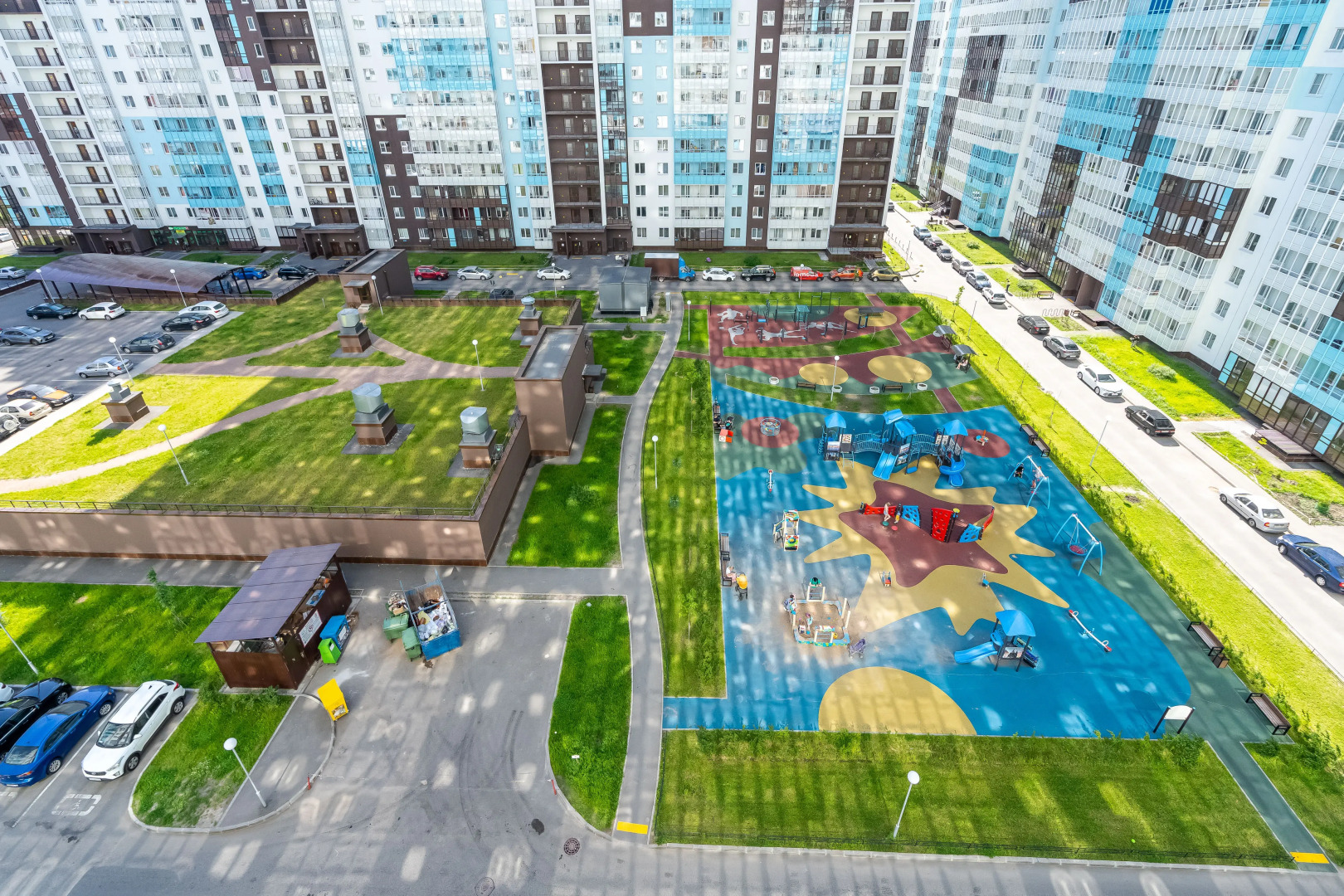 Апартаменты Blue Sky в ЖК Чистое Небо