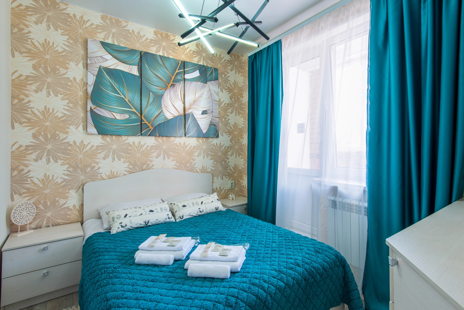 Квартира 2-к у залива в новом доме на Пирогова 2/2 от RentAp, 6 сп.мест