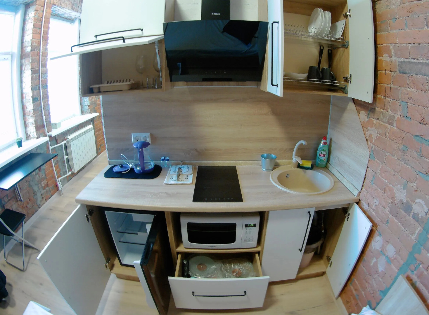 Апартаменты Студия Green на Фокина