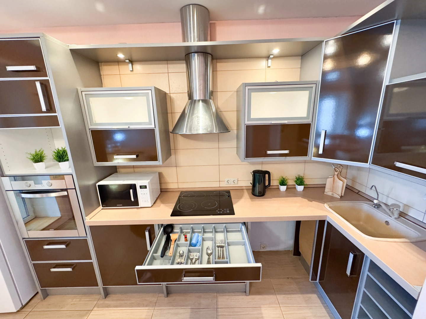 Квартира Стильная Студия 24/7 в Химках