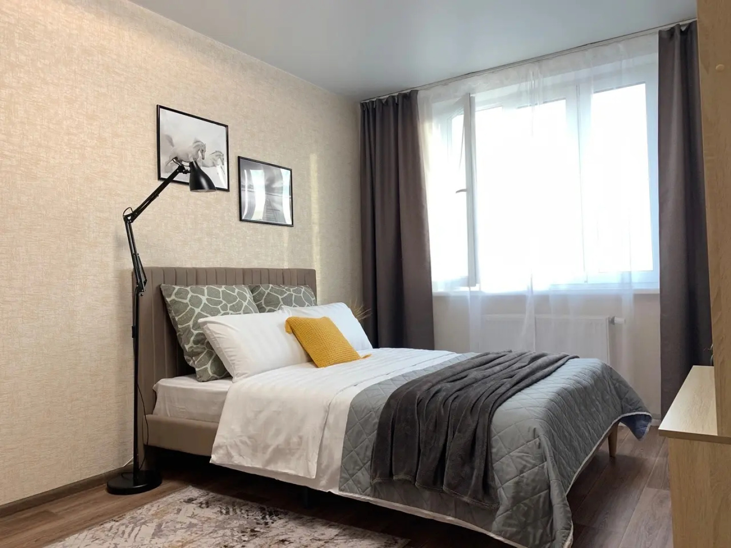 Квартира Алмаз Сити Огни Автозавода Мокко