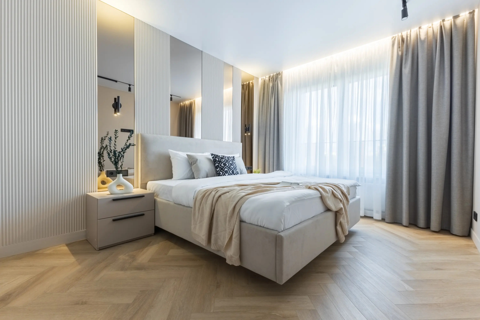 Апартаменты Happy Nova Стильная Трехкомнатная Квартира Рядом с Центром