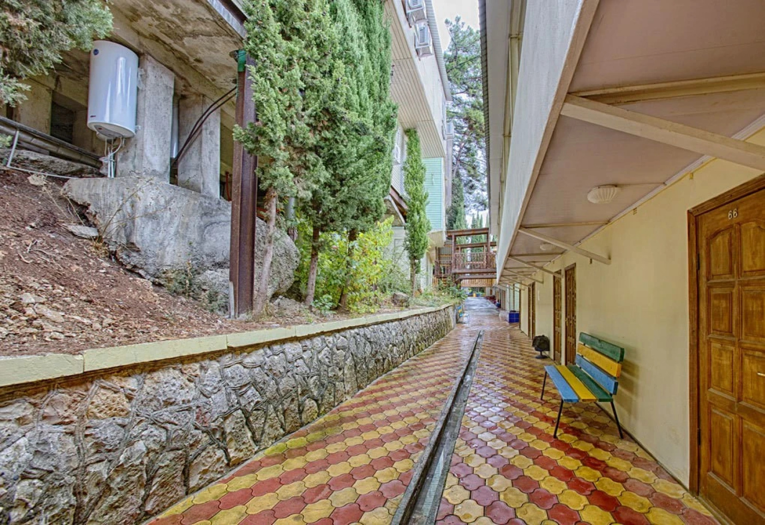 Солнечный летний пансионат