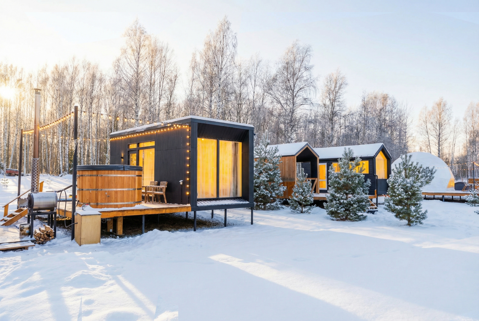 Глэмпинг Rich Life Village