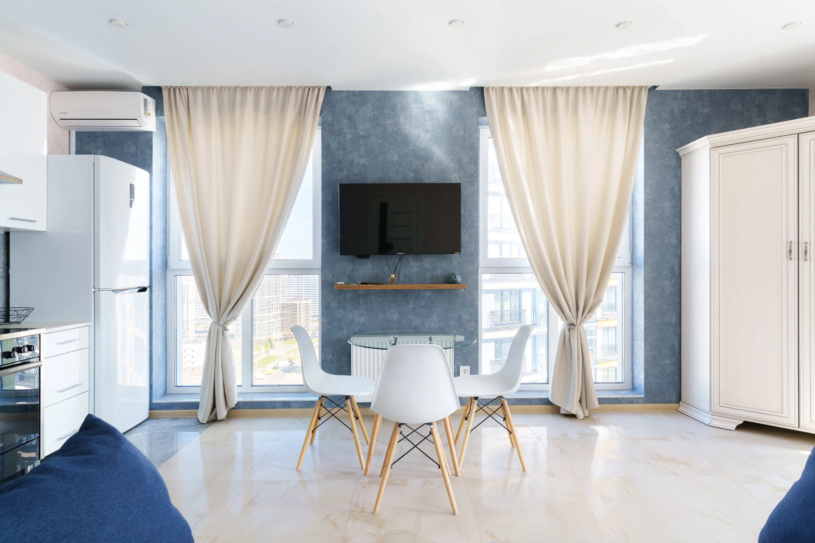 Квартира 1-ком студия, ул. Николы Теслы 14. Минск-мир