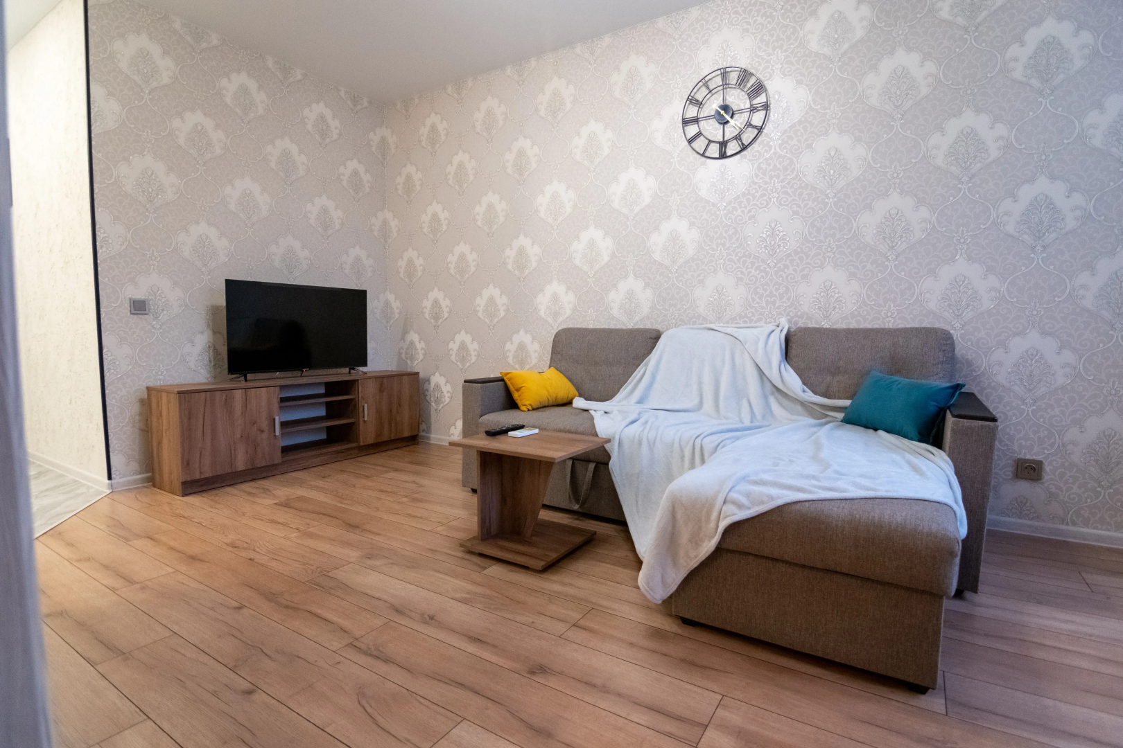 Апартаменты с новым ремонтом на четверых