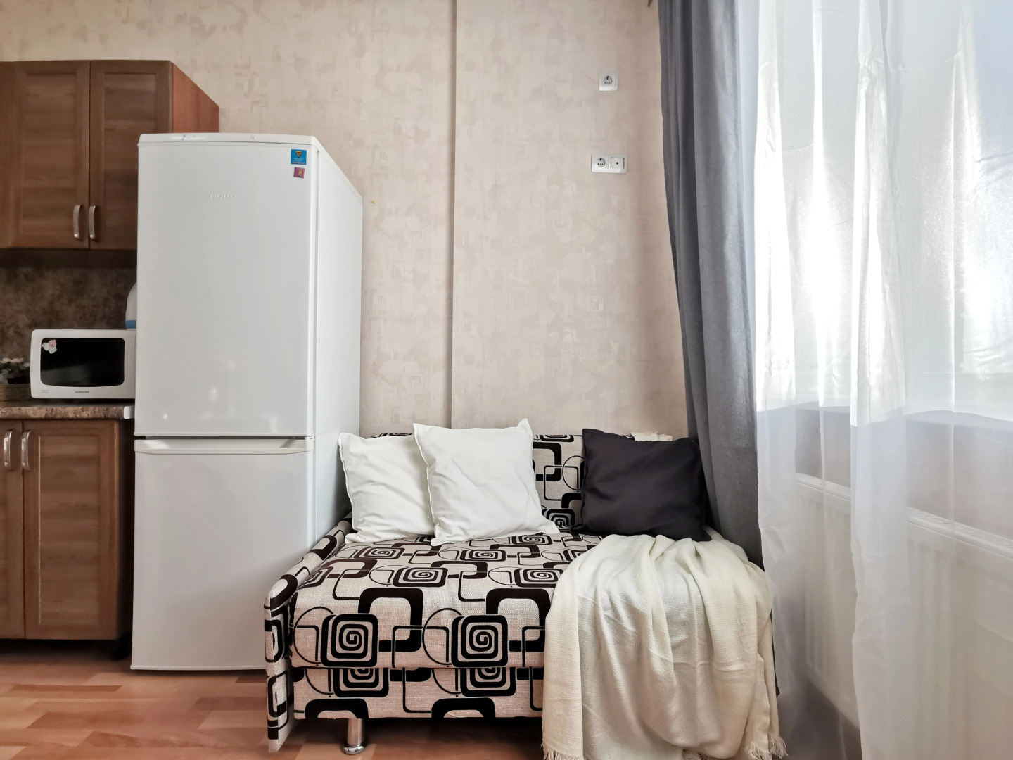 Апартаменты Уютная с видом на Волгу