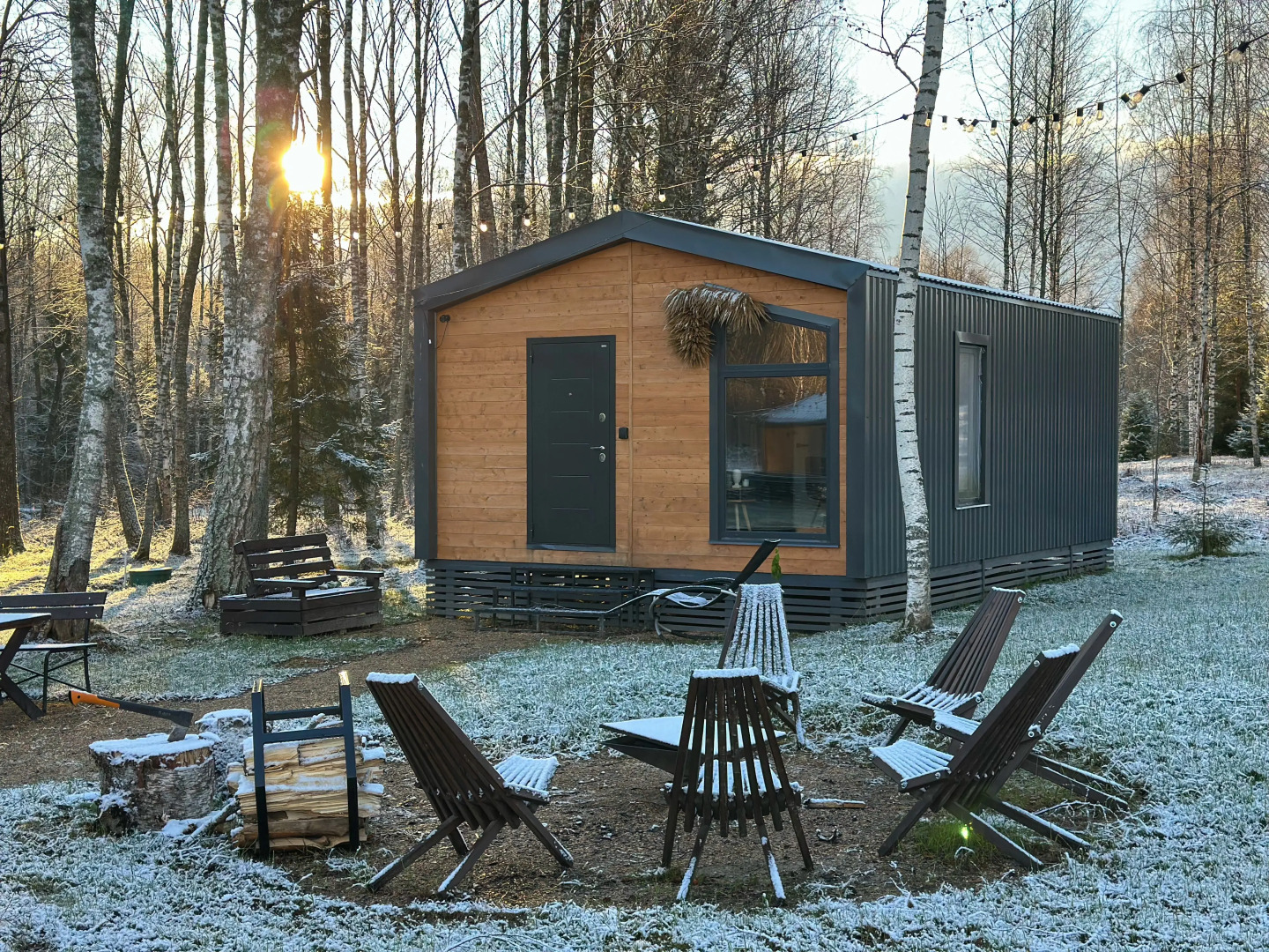 Частный дом Уютный нa бeрегу лесногo озeра pядом с Переслaвлeм-Зaлecским