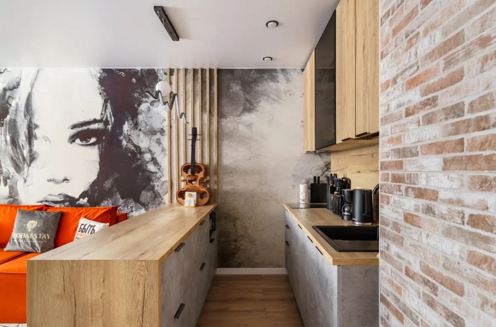 GLOBALSTAY Студия с Дизайнерским Ремонтом ЖК Авиатор 15 Мин Пешком до Метро Девяткино