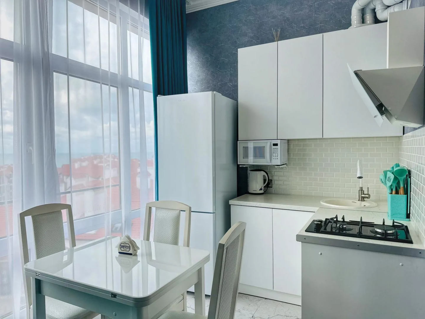 Квартира Шикарная Студия с Видом на Море