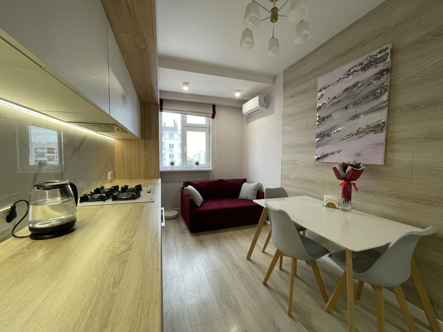 Квартира "Семейная с видом на горы и море!"